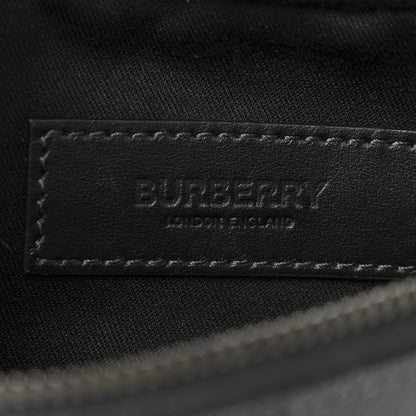 Burberry E-canvas Check Cason Bum Bag Charcoal 6 of 12