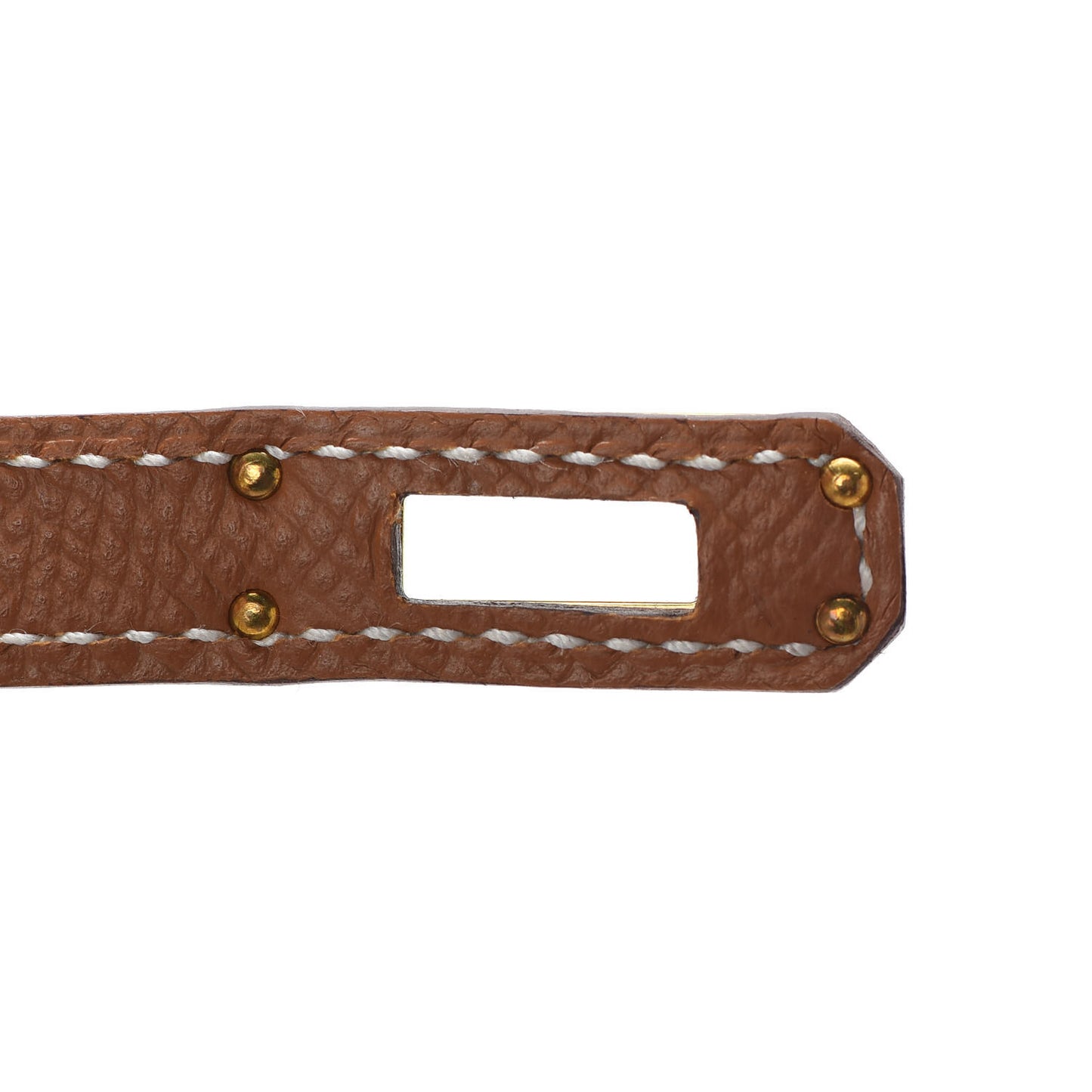 Epsom Horseshoe Mini Kelly Sellier 20 Craie Gold