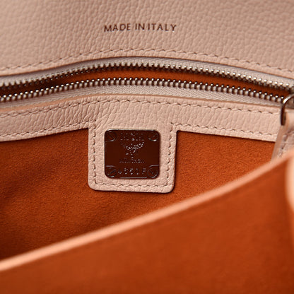 MCM Calfskin Patricia Crossbody Bag Shell 7 of 10