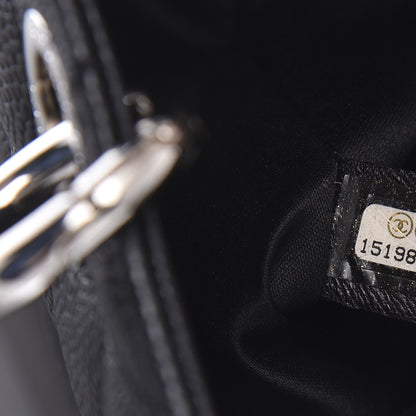 Chanel Caviar Quilted Grand Shopping Tote GST Black 9 of 11