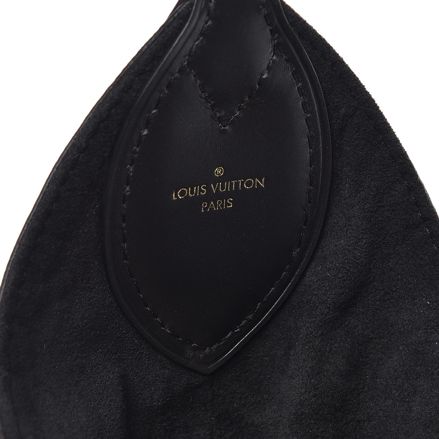 Monogram Flower Hobo Black
