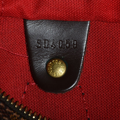 Louis Vuitton Damier Ebene Speedy 30 7 of 7