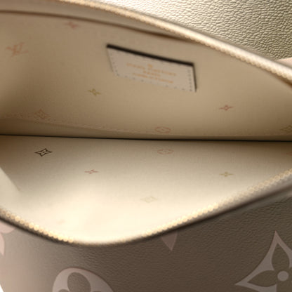Louis Vuitton Monogram Giant Spring In The City Neverfull MM Sunset Kaki 7 of 11