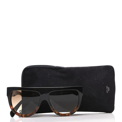 Celine Shadow Sunglasses CL 41026/S Black Havana 7 of 7