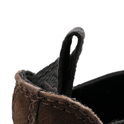 Miu Miu Suede Chelsea Boots 37.5 Dark Brown 10 of 14