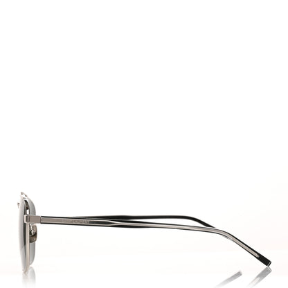 Saint Laurent Acetate Metal Aviator SL665 Sunglasses Black 3 of 8