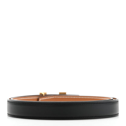 Hermes Swift Epsom 24mm Mini Constance Guilloche H Belt 90 Black Gold 2 of 6