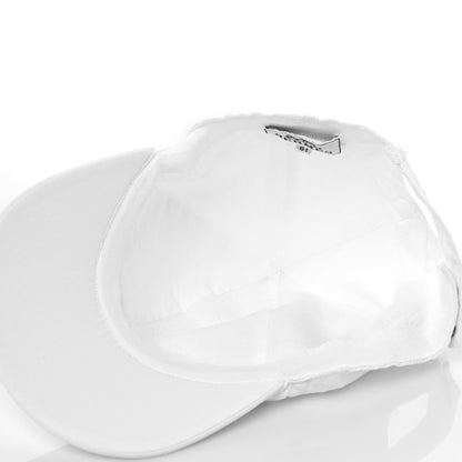Hermes Linen Riley Cap 61 White 8 of 11