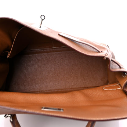 Hermes Togo Kelly Retourne 35 Gold 5 of 16