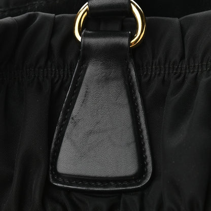 Prada Tessuto Nylon Gaufre Tote Black 10 of 11