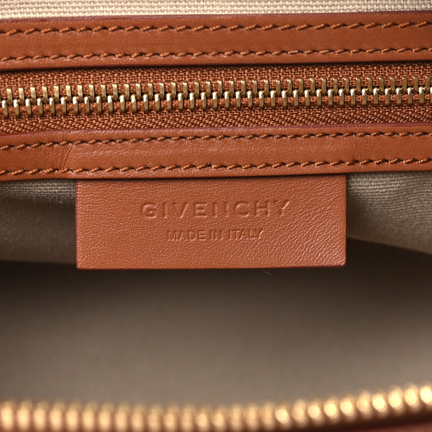 Givenchy Calfskin Small Sway Cognac 6 of 9