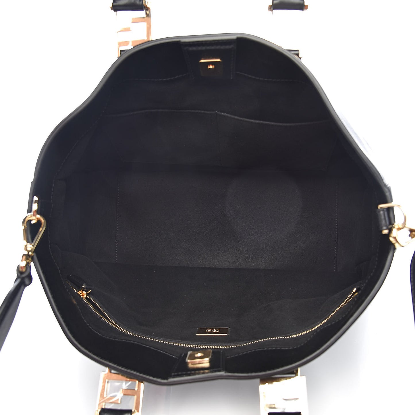 Vitello Glacier Medium FF Tote Black