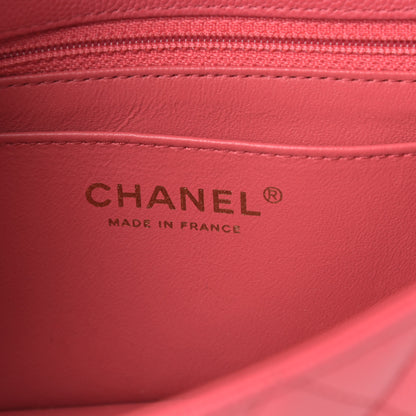 Chanel Caviar Quilted Mini Rectangular Flap Dark Pink 6 of 11