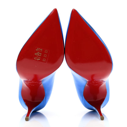 Christian Louboutin Kid Laminato Hot Chick 100 Pumps 36 Lin Alize 5 of 11