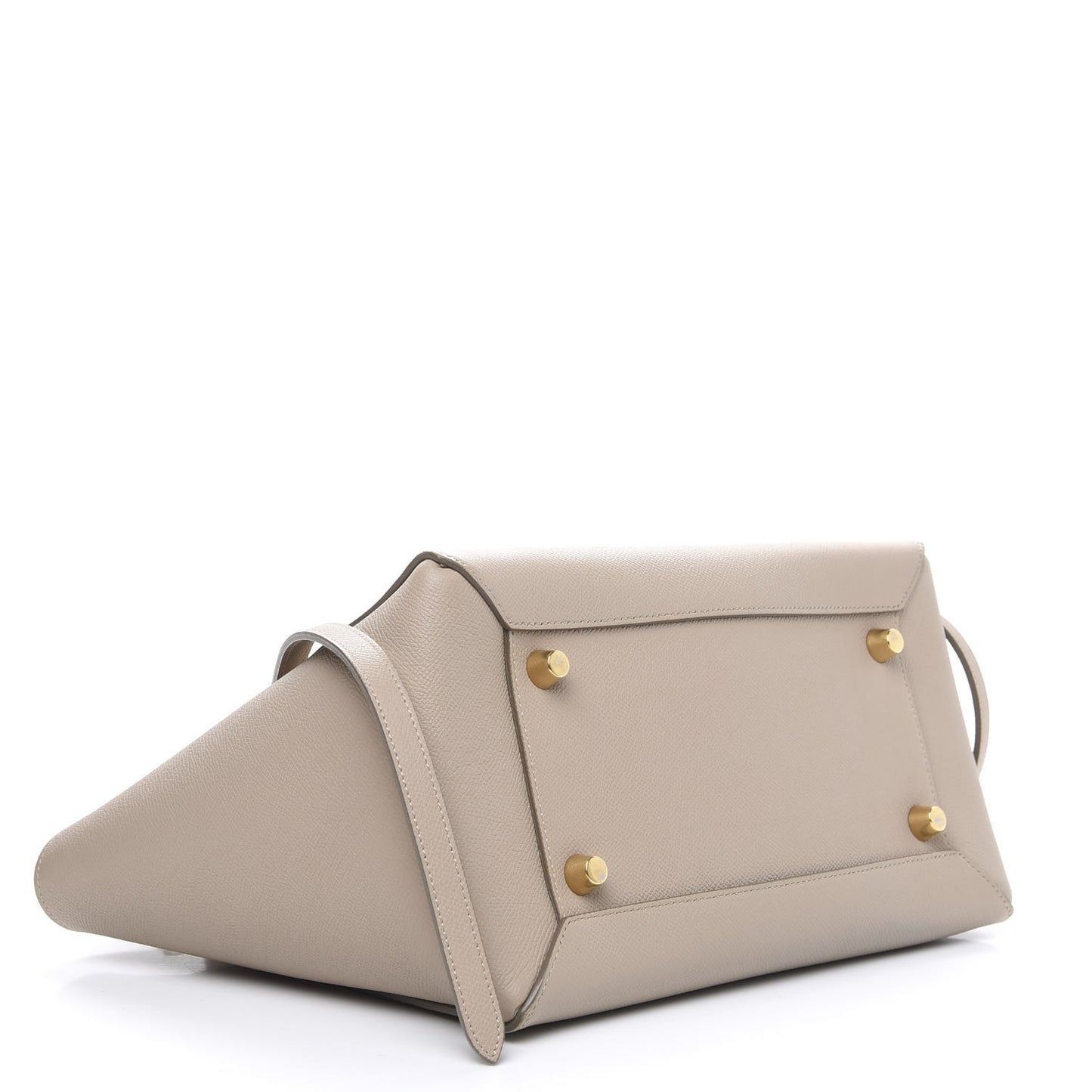 Grained Calfskin Mini Belt Bag Light Taupe