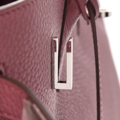 Hermes Taurillon Clemence Birkin 40 Bois de Rose 23 of 34