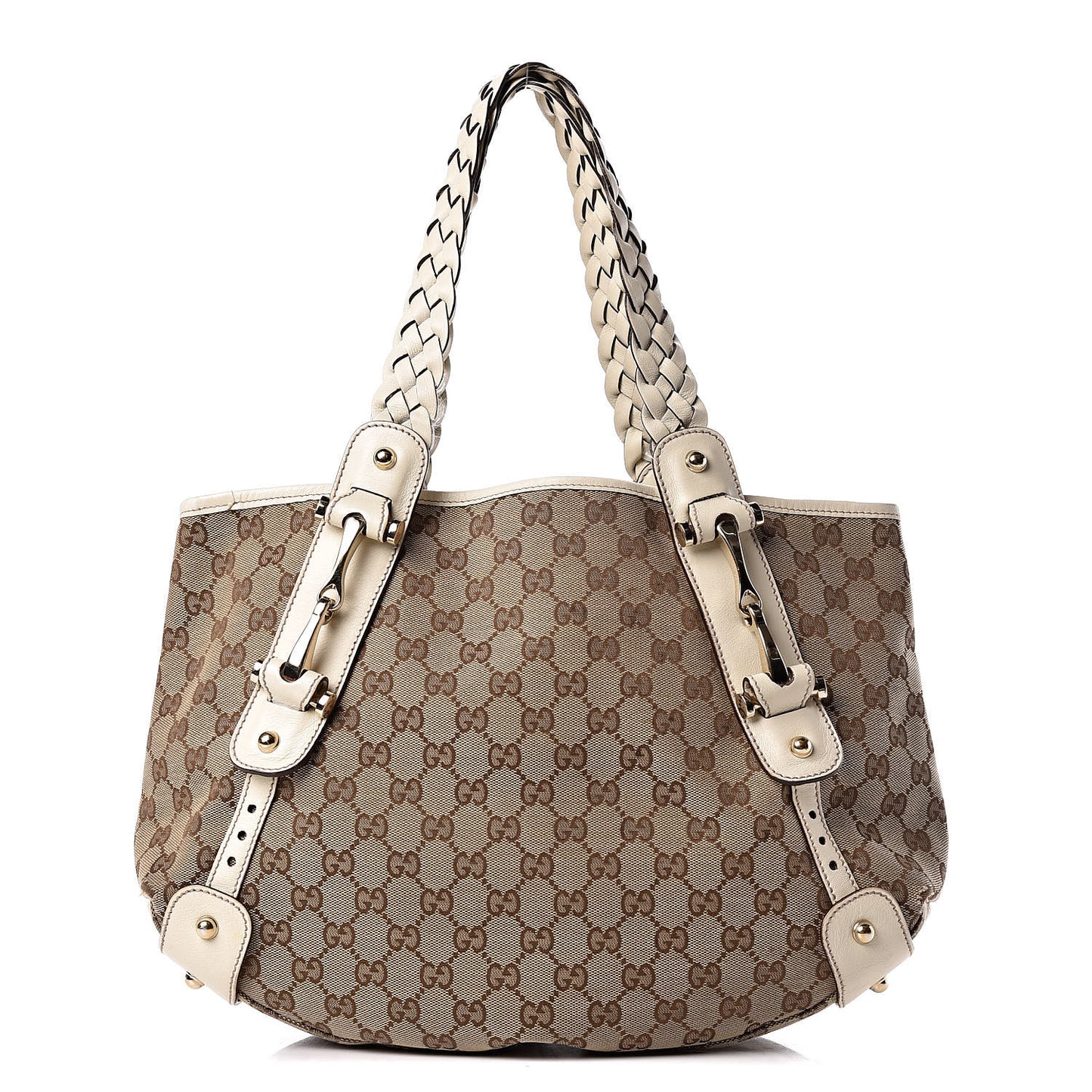 Monogram Small Pelham Shoulder Bag Off White