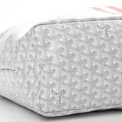 Goyard Goyardine Super Cat Saint Louis PM White 9 of 17