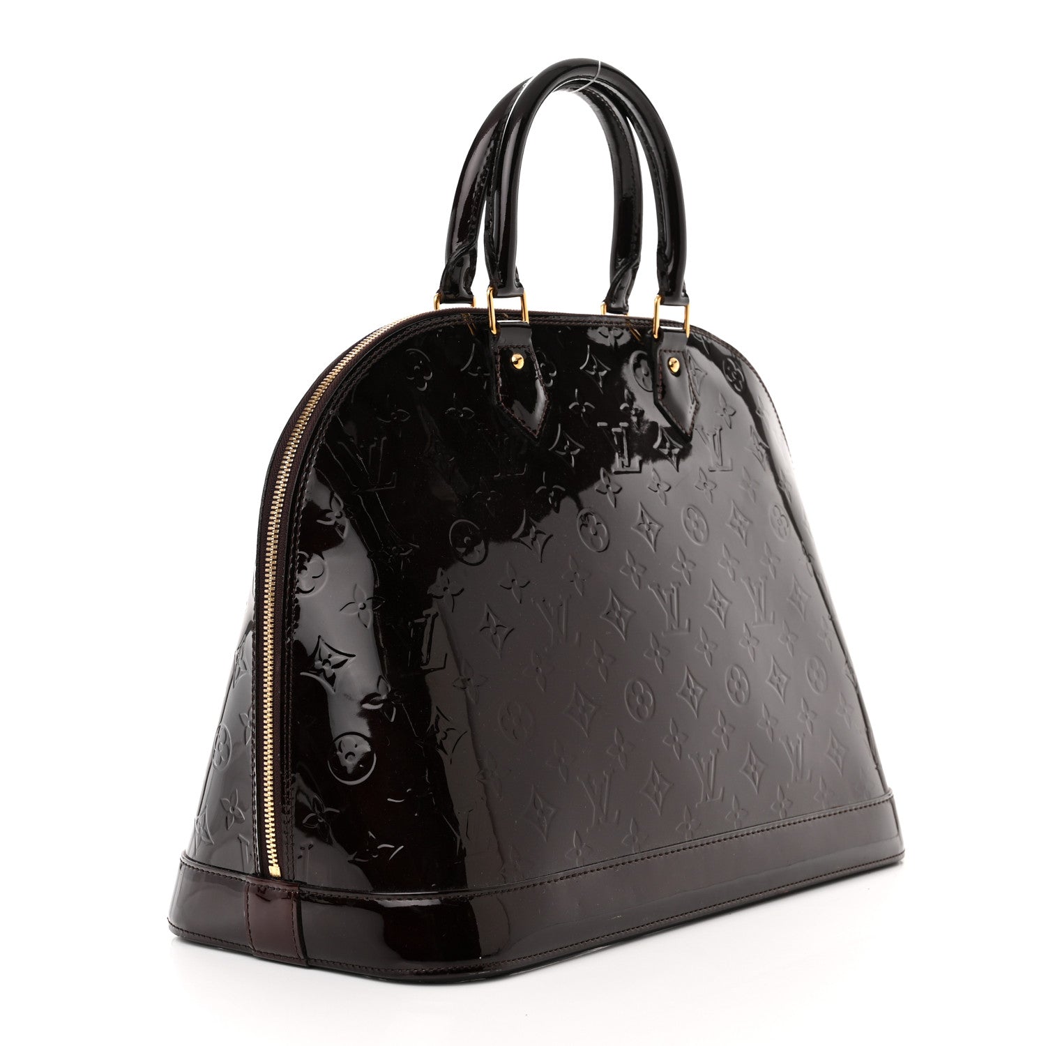 Louis Vuitton Vernis Alma GM Amarante 3 of 11