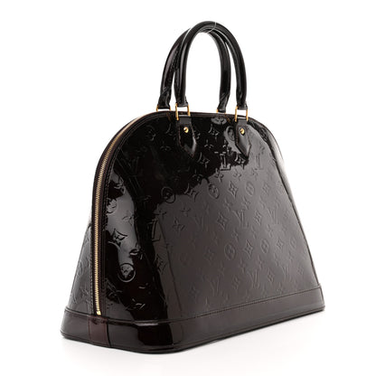 Louis Vuitton Vernis Alma GM Amarante 3 of 11