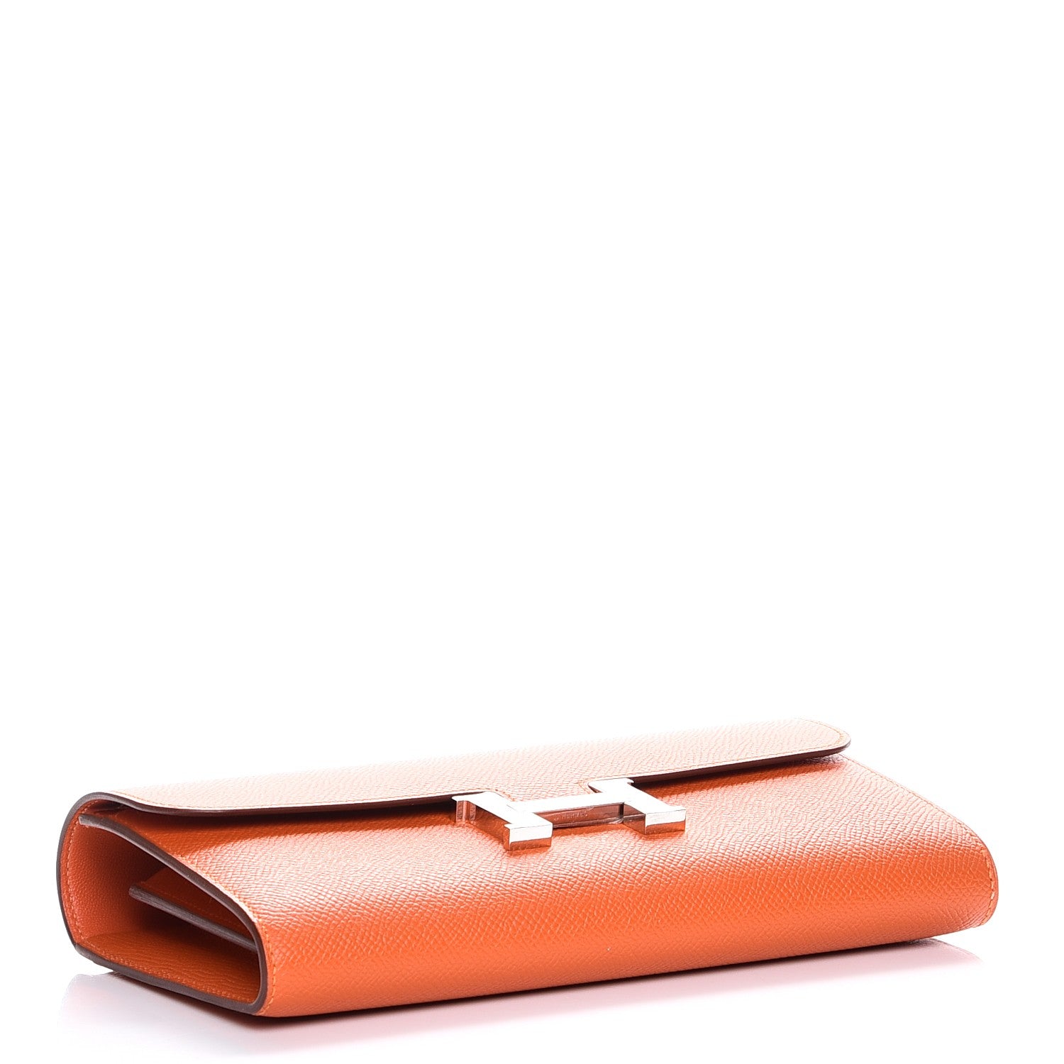 Hermes Epsom Constance Long Wallet Orange 4 of 19