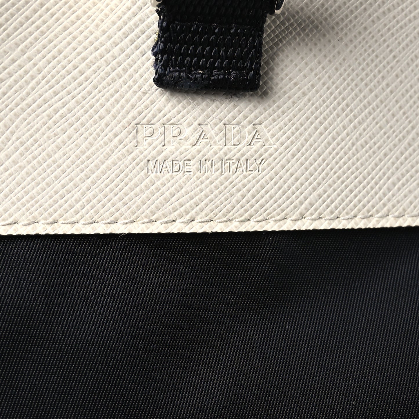 Re-Nylon Saffiano Smartphone Case Crossbody Talco