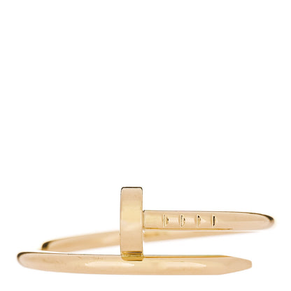 Cartier 18K Yellow Gold Small Juste Un Clou Ring 60 9 1 of 5