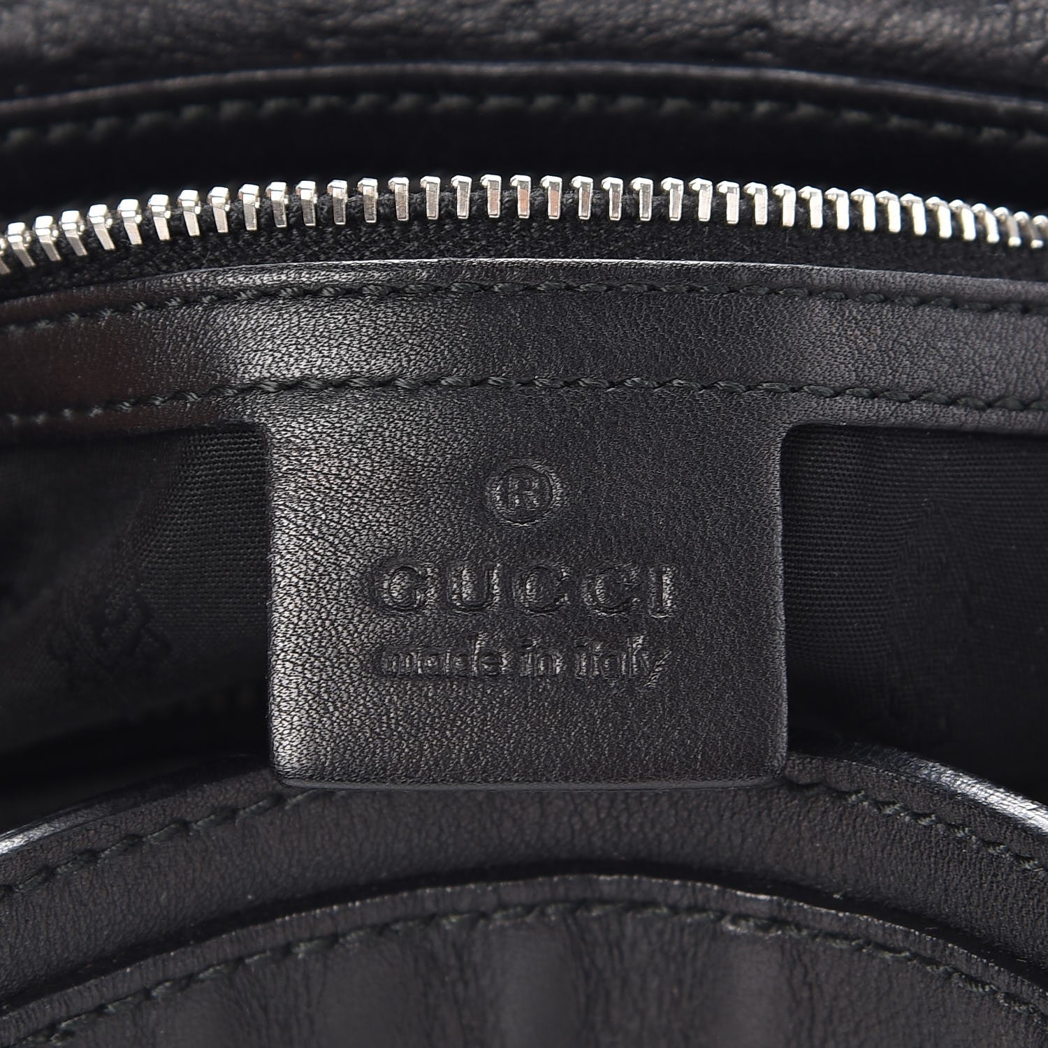 Gucci Guccissima Medium GG Twins Hobo Black 6 of 10