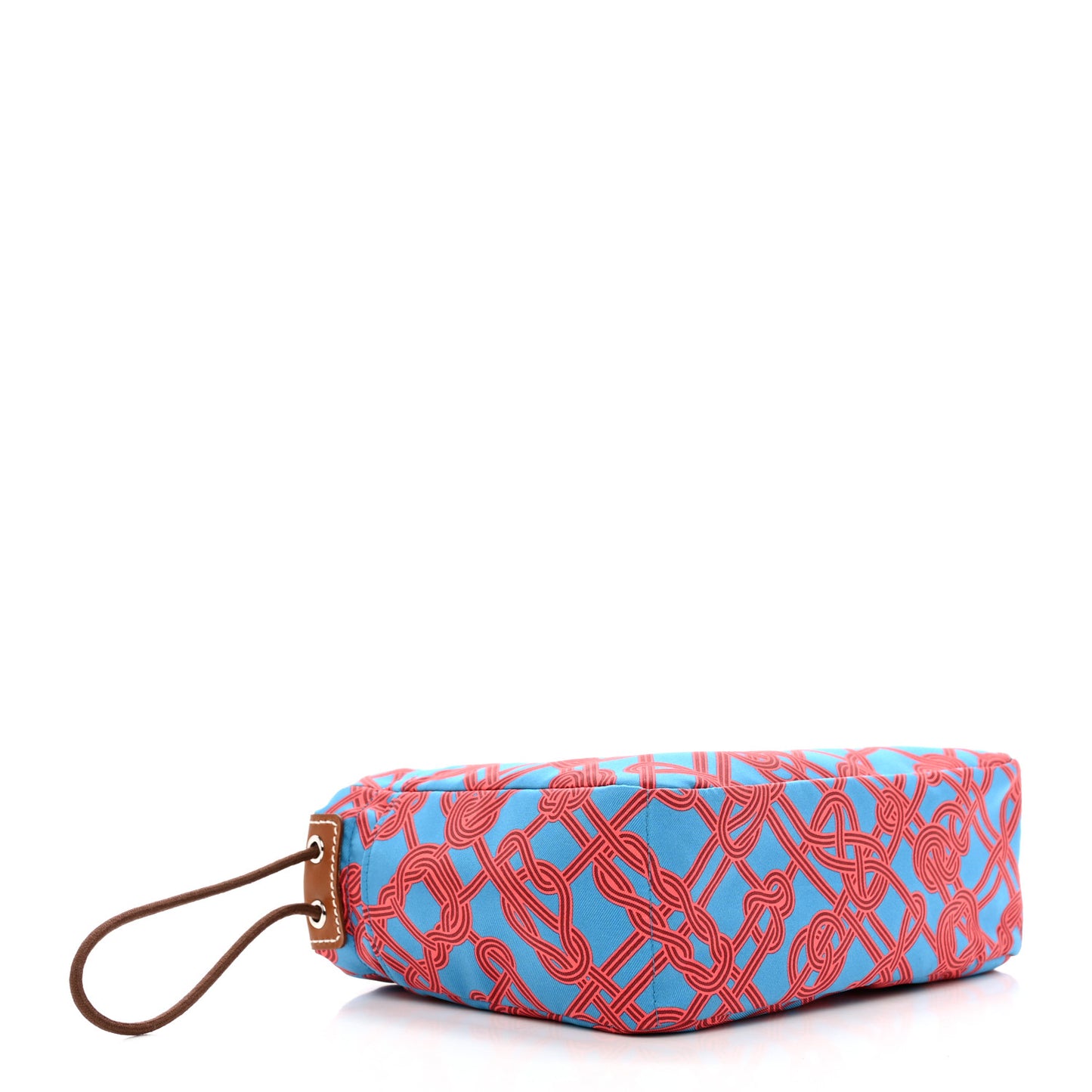 Silk Barenia Noeud Marin Fourbi 20 PM Pouch Rouge de Coeur Fauve