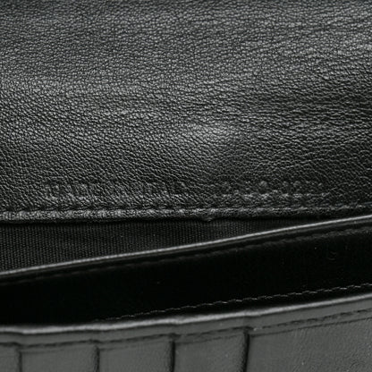 Christian Dior Oblique Long Vertical Wallet Blue Multicolor 6 of 12