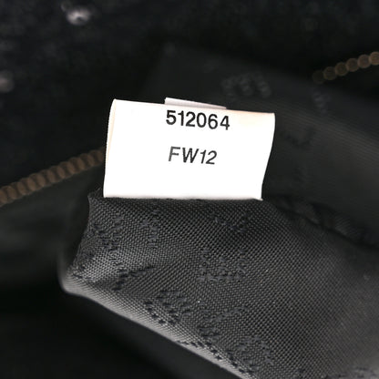 Stella McCartney Sequin Small Falabella Tote Black 7 of 11