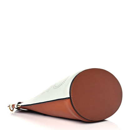Loewe Calfskin Perforated Anagram Gate Bucket Bag Kaolin Tan 4 of 11