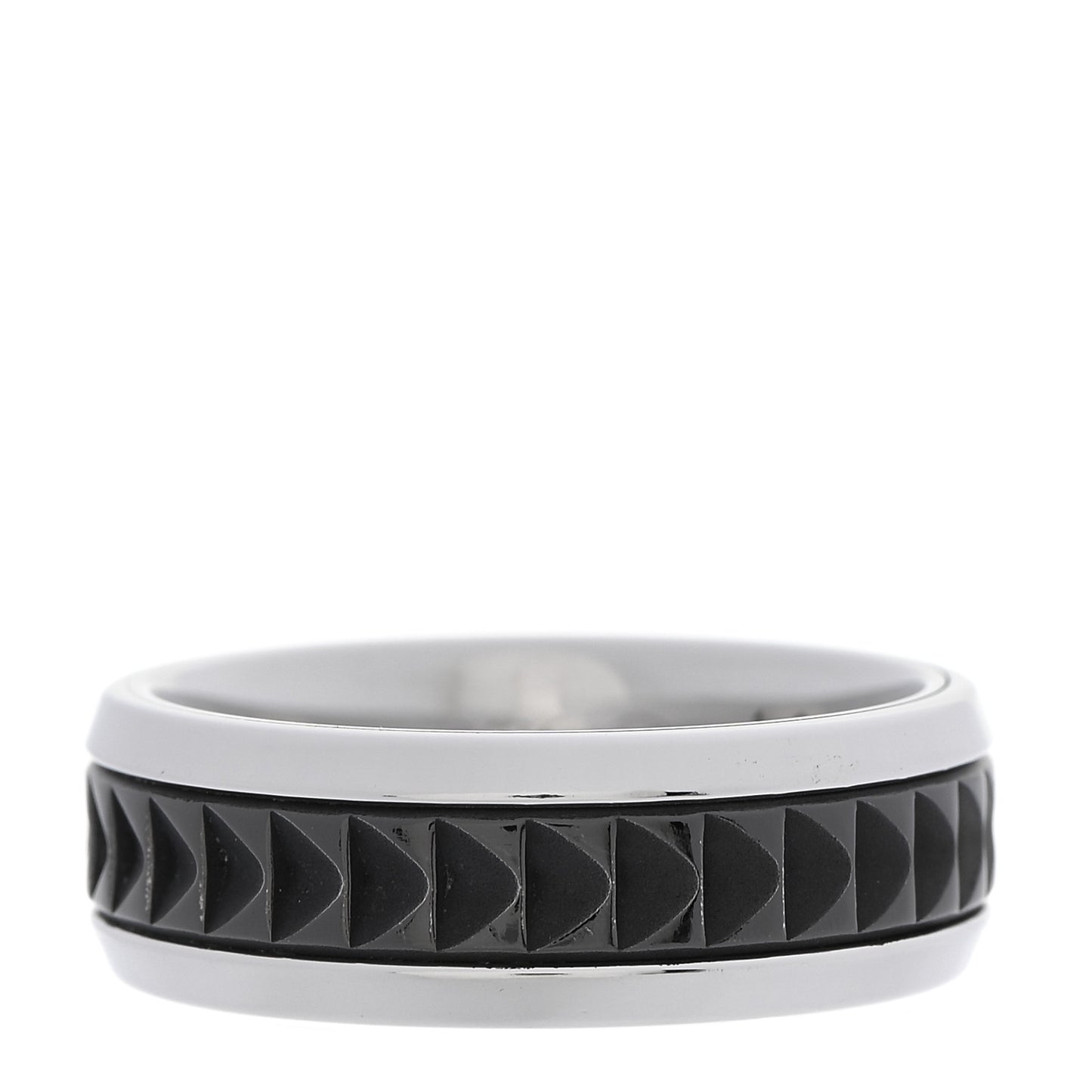 Stainless Steel Titanium Paloma Picasso Caliper Band Ring 63 10.5
