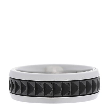 Tiffany Stainless Steel Titanium Paloma Picasso Caliper Band Ring 63 10.5 1 of 4