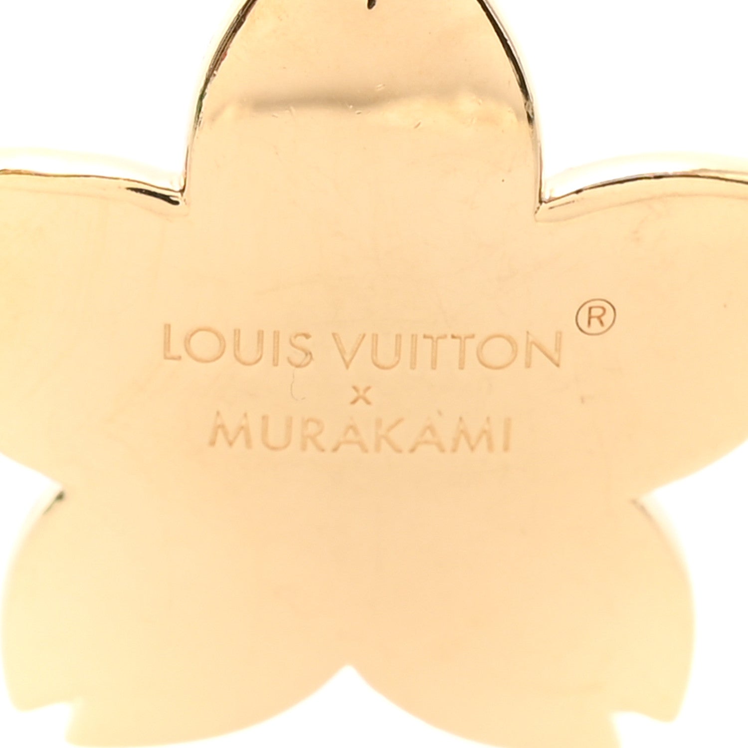 Louis Vuitton LV x TM Cherry Blossom Bag Chain Key Holder Rose Ballerine 3 of 5