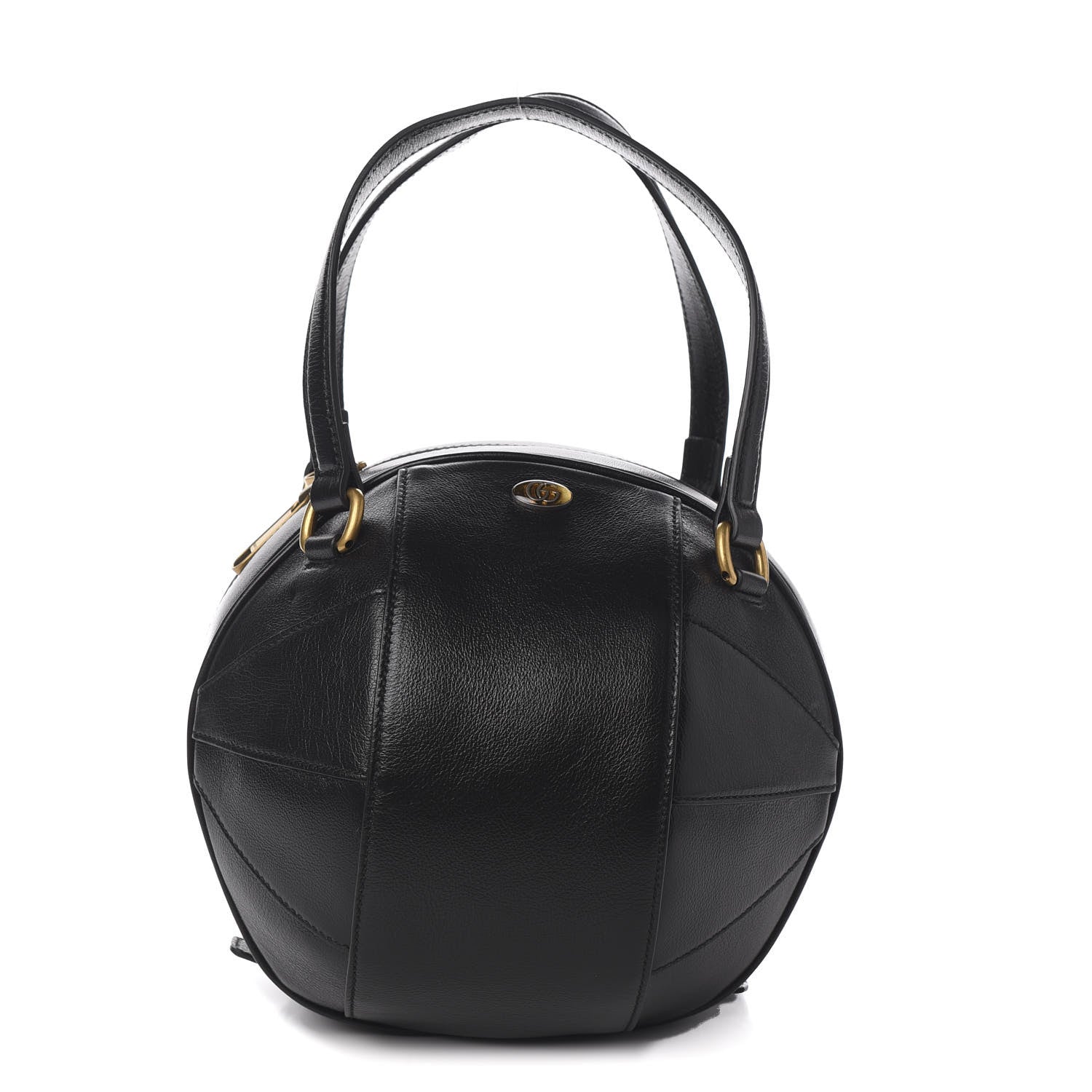 Gucci Piuma Lux Energy Tifosa Basketball Shaped Shoulder Bag Black 1 of 9