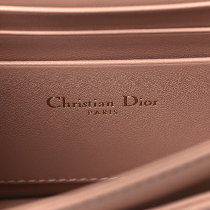 Christian Dior Lambskin Chain Lady My Dior Mini Chain Pouch Rose De Vents 6 of 9