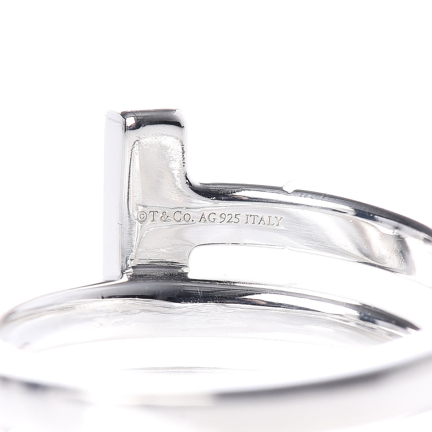 Sterling Silver T Square Wrap Ring 51 5.75