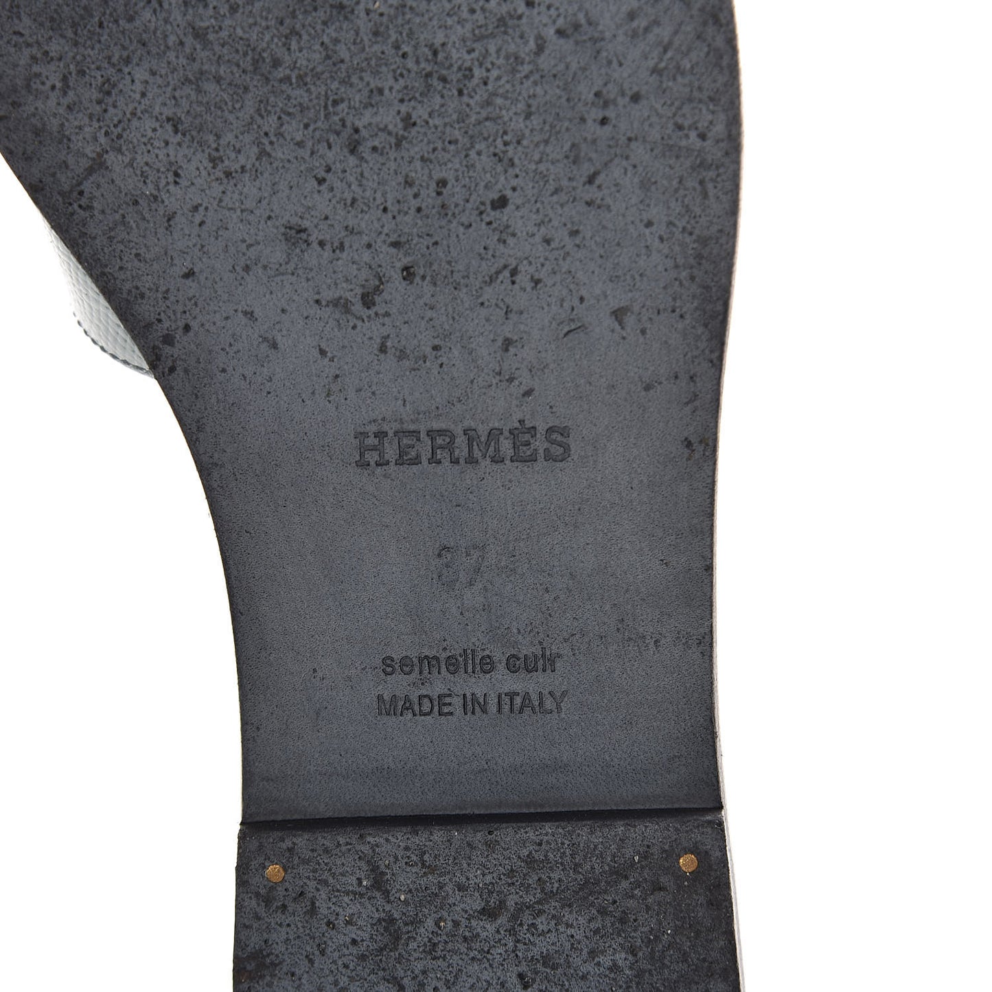 Patent Epsom Oran Sandals 37 Bleu Ciel