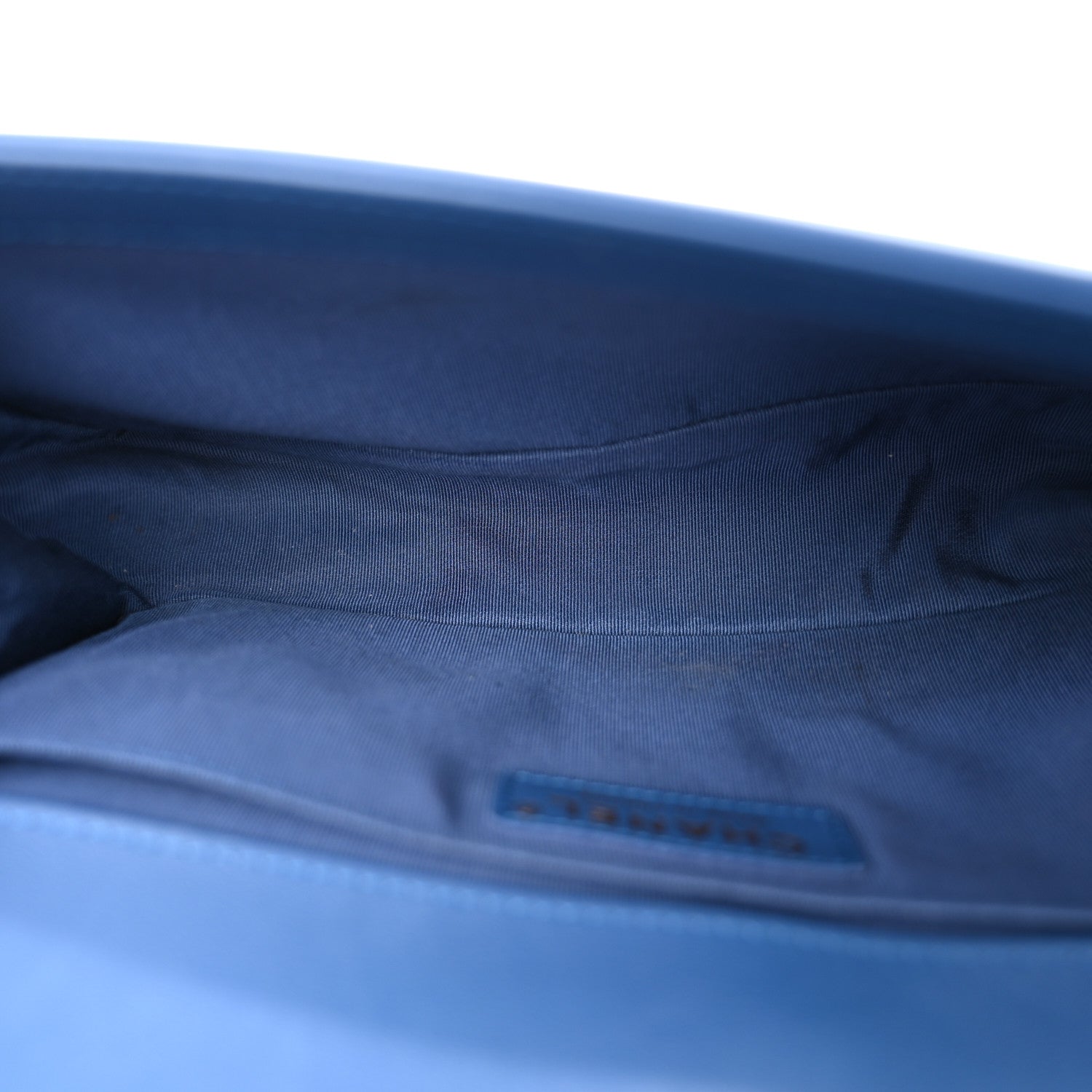 Chanel Lambskin Quilted Medium Boy Flap Blue 5 of 10