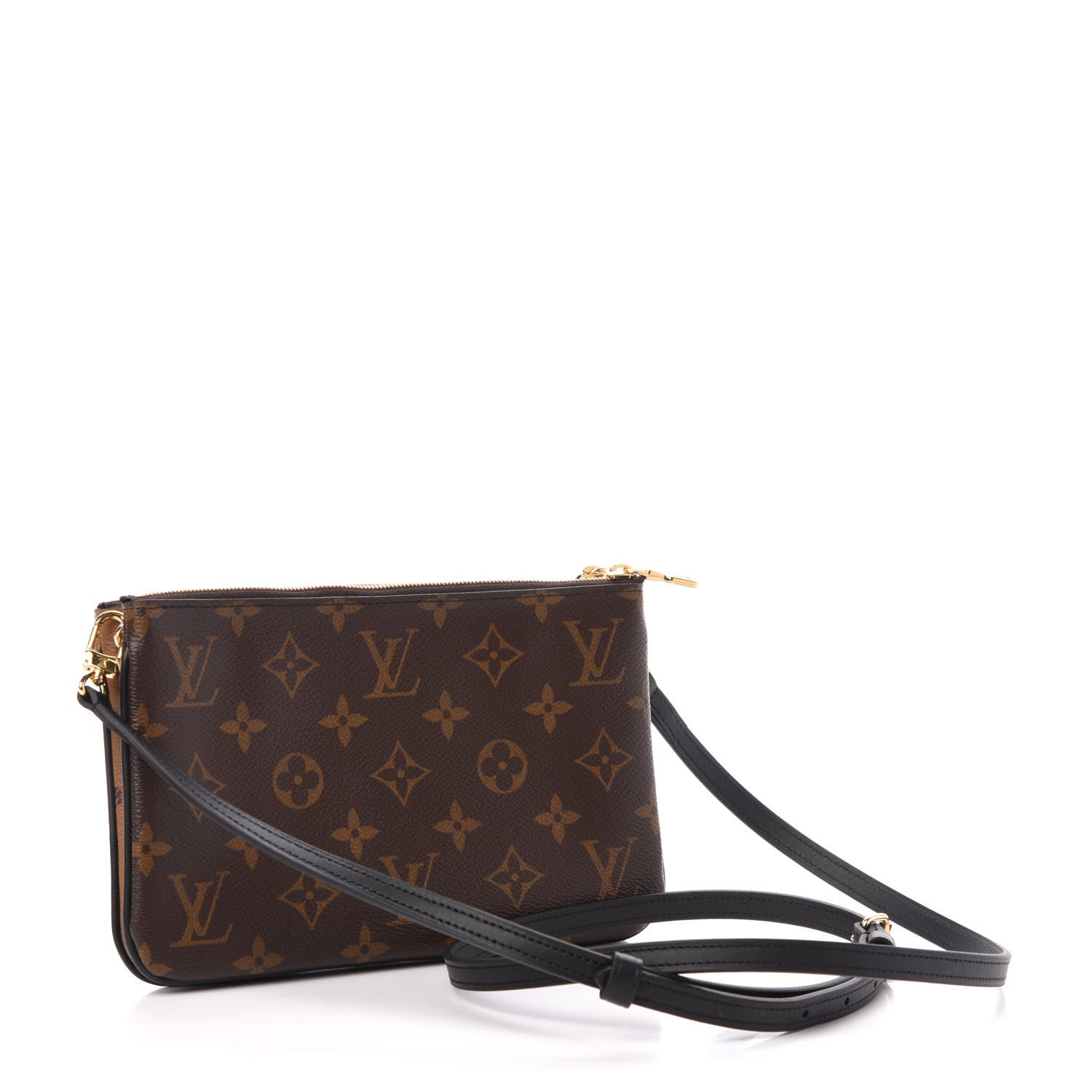 Louis Vuitton Reverse Monogram Giant Double Zip Pochette 3 of 13
