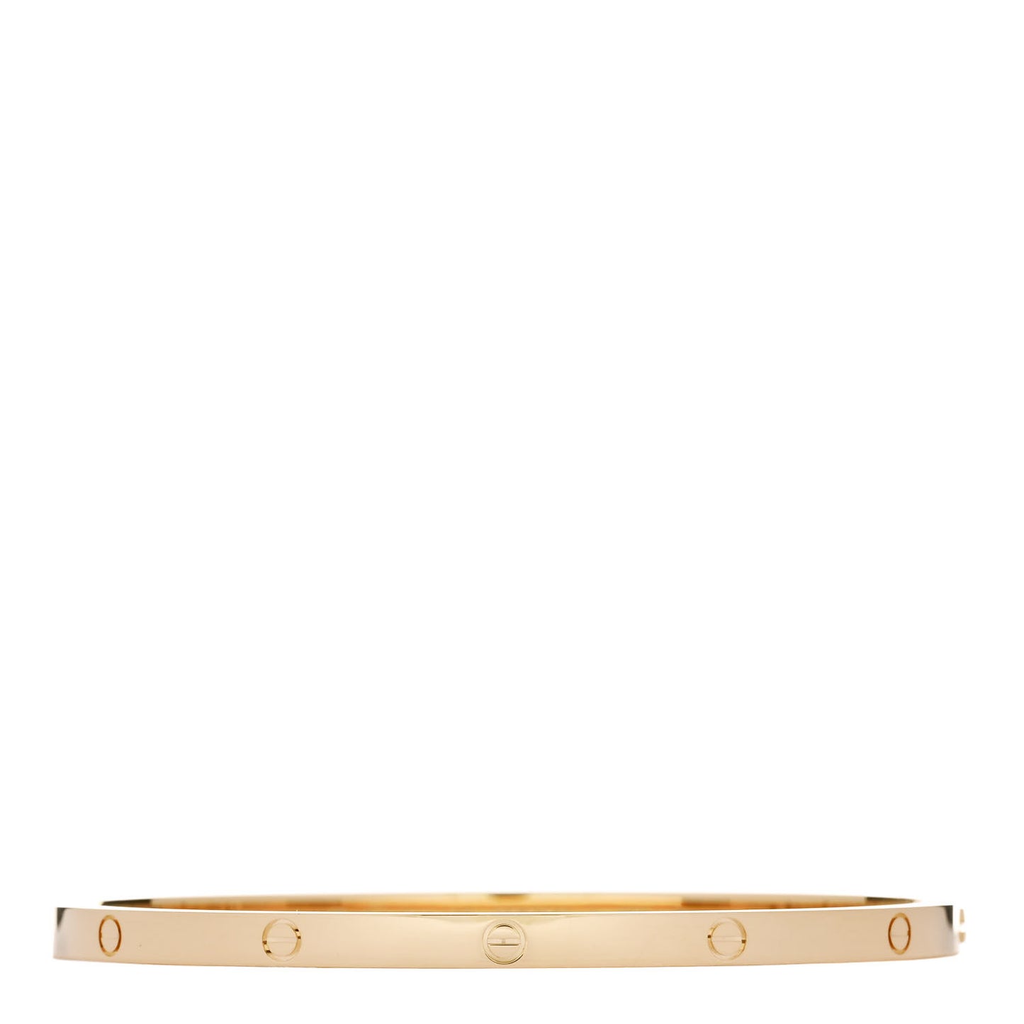 18K Yellow Gold Small LOVE Bracelet 18