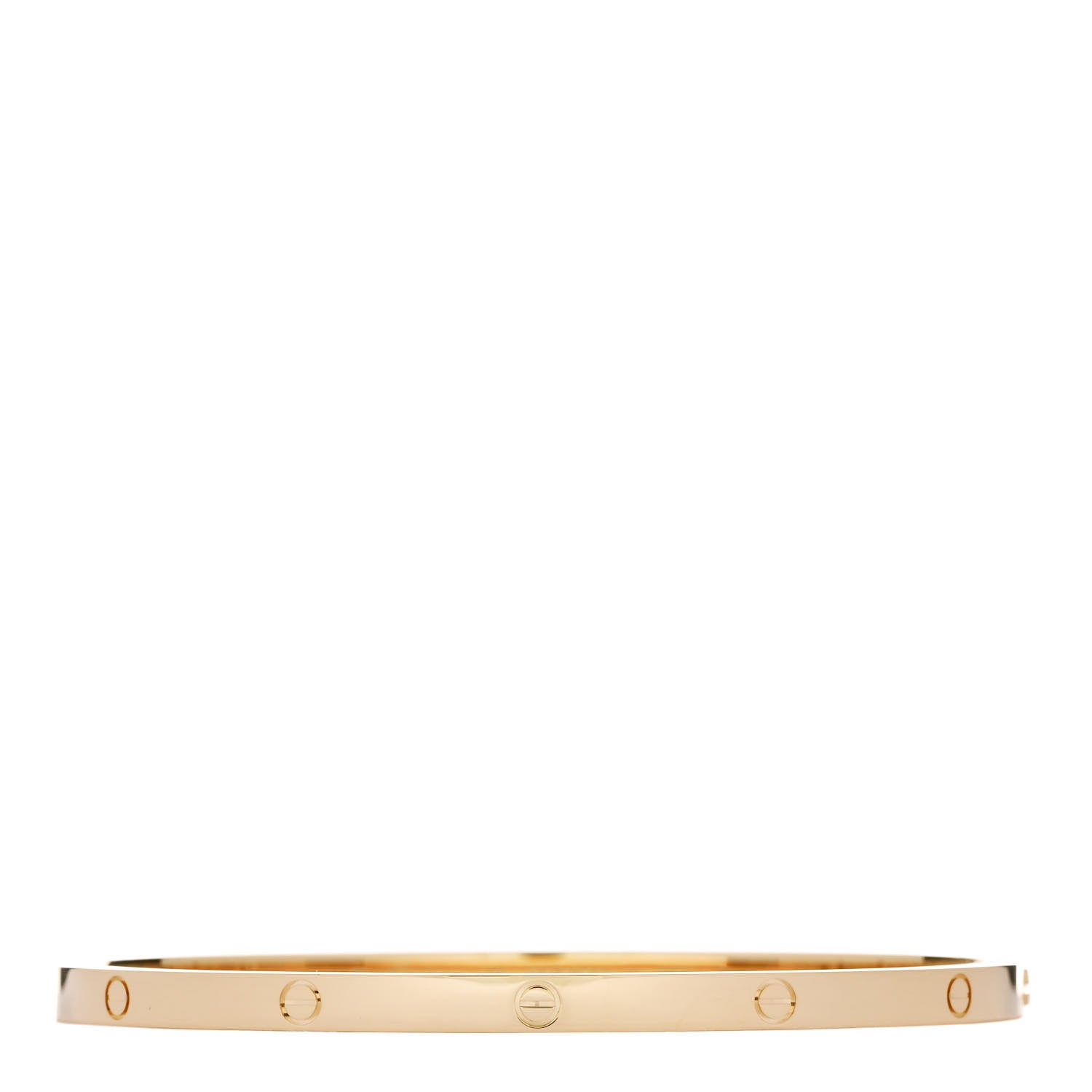 Cartier 18K Yellow Gold Small LOVE Bracelet 18 1 of 8