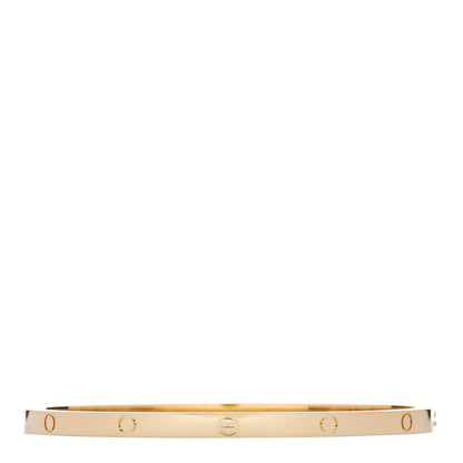 Cartier 18K Yellow Gold Small LOVE Bracelet 18 1 of 8