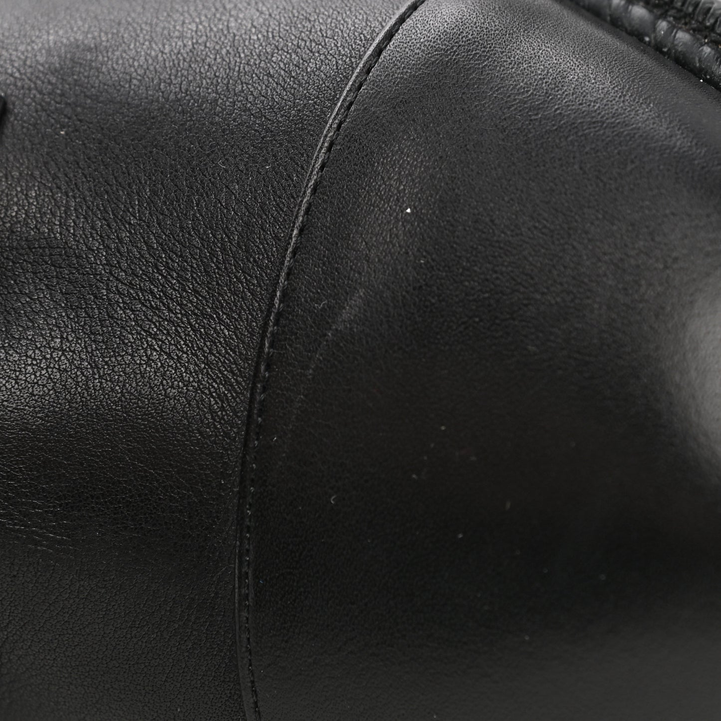 Calfskin Quilted En Hiver Boots 39.5 Black
