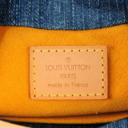 Louis Vuitton Monogram Denim Pleaty Blue 6 of 7