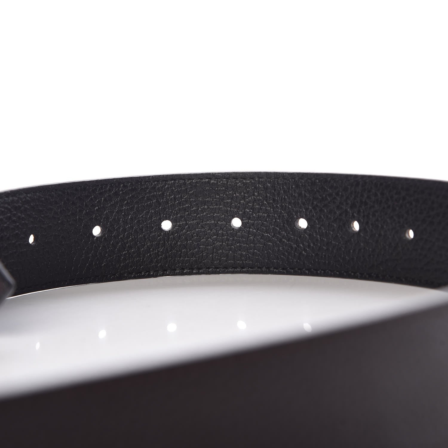 Gucci Calfskin Double G Reversible 37mm Belt 90 36 Black Cocoa 5 of 11