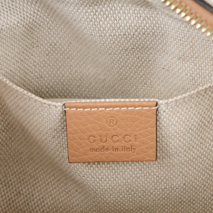 Gucci Pebbled Calfskin Small Soho Disco Bag Rose Beige 6 of 7