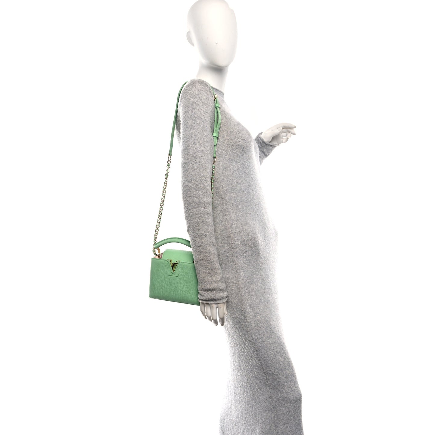Taurillon Mini Capucines Vert Pomme