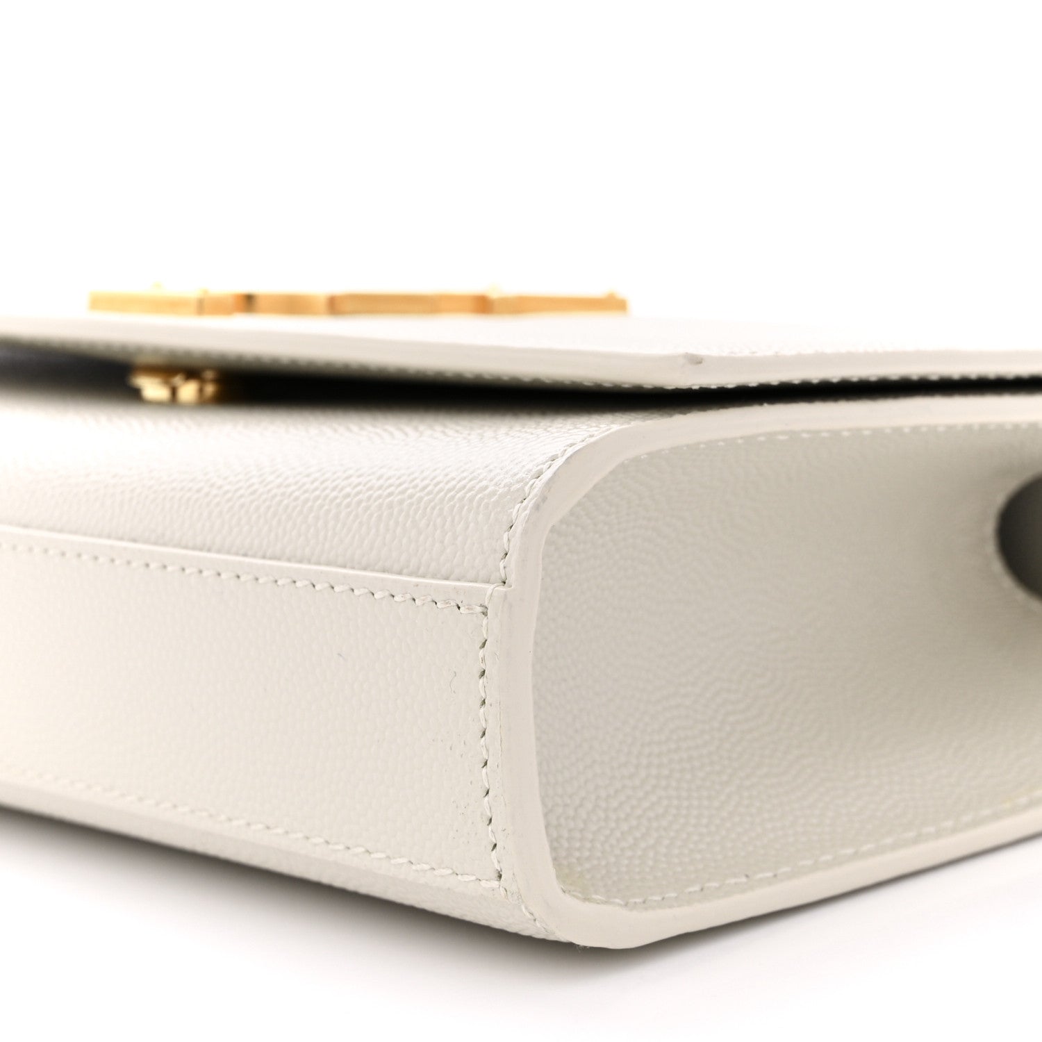 Saint Laurent SAINT LAURENT Grain De Poudre Small Monogram Kate Satchel Crema Soft 10 of 12